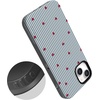 image:imageCasely iPhone 14 Case  Love Lines  Blue Stripes  Bold Protective Design  MagSafe Compatible Design
