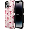 image:imageCasely iPhone 14 Case  Lover Girlie  Pink Bows  Bold Protective Design  Compatible with MagSafe