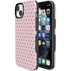 image:imageCasely iPhone 14 Case  On the Dot  Pink amp Brown Polka Dot  Bold Protective Design  Compatible with MagSafe