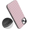 image:imageCasely iPhone 14 Case  On the Dot  Pink amp Brown Polka Dot  Bold Protective Design  Compatible with MagSafe