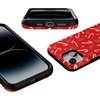 image:imageCasely iPhone 14 Case  Peppermint Kiss  Candy Cane  Bold Protective Design  MagSafe Compatible Design