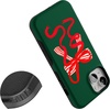 image:imageCasely iPhone 14 Case  Santas Favorite  Holiday Bow  Bold Protective Design  MagSafe Compatible Design