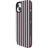 image:imageCasely iPhone 14 Case  Sunday in Brooklyn  Chocolate Blue Stripes  Bold Protective Design  Compatible with MagSafe