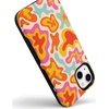 image:imageCasely iPhone 14 Case  Tropical Color Splash  Abstract Retro  Bold Protective Design  Compatible with MagSafe