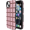 image:imageCasely iPhone 14 Case  Uptown Gridlock  Pink Checkerboard  Bold Protective Design  Compatible with MagSafe