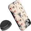 image:imageCasely iPhone 14 Case  Winter Nostalgia  Vintage Holiday  Bold Protective Design  MagSafe Compatible Design