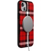 image:imageCasely iPhone 14 Plus Case  As if  Red Plaid  Compatible with MagSafe  Bold Protective Design