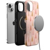 image:imageCasely iPhone 14 Plus Case  Bubblegum Forest  Christmas Tree  Bold Protective Design  MagSafe Compatible Design