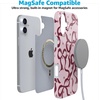 image:imageCasely iPhone 14 Plus Case  Final Rose  Red amp Pink Floral  Compatible with MagSafe  Classic Ultra Slim DesignCoquette Crush  Bows