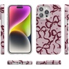 image:imageCasely iPhone 14 Plus Case  Final Rose  Red amp Pink Floral  Compatible with MagSafe  Classic Ultra Slim DesignCoquette Crush  Bows