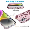 image:imageCasely iPhone 14 Plus Case  Final Rose  Red amp Pink Floral  Compatible with MagSafe  Classic Ultra Slim DesignCoquette Crush  Bows