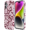 image:imageCasely iPhone 14 Plus Case  Final Rose  Red amp Pink Floral  Compatible with MagSafe  Classic Ultra Slim DesignCoquette Crush  Bows
