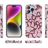 image:imageCasely iPhone 14 Plus Case  Final Rose  Red amp Pink Floral  Compatible with MagSafe  Classic Ultra Slim DesignCoquette Crush  Bows