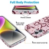 image:imageCasely iPhone 14 Plus Case  Final Rose  Red amp Pink Floral  Compatible with MagSafe  Classic Ultra Slim DesignCoquette Crush  Bows