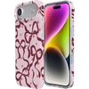 image:imageCasely iPhone 14 Plus Case  Final Rose  Red amp Pink Floral  Compatible with MagSafe  Classic Ultra Slim DesignCoquette Crush  Bows