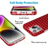 image:imageCasely iPhone 14 Plus Case  Final Rose  Red amp Pink Floral  Compatible with MagSafe  Classic Ultra Slim DesignCrazy in Love  Red Hearts