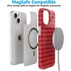image:imageCasely iPhone 14 Plus Case  Final Rose  Red amp Pink Floral  Compatible with MagSafe  Classic Ultra Slim DesignCrazy in Love  Red Hearts