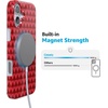 image:imageCasely iPhone 14 Plus Case  Final Rose  Red amp Pink Floral  Compatible with MagSafe  Classic Ultra Slim DesignCrazy in Love  Red Hearts