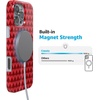 image:imageCasely iPhone 14 Plus Case  Final Rose  Red amp Pink Floral  Compatible with MagSafe  Classic Ultra Slim DesignCrazy in Love  Red Hearts