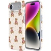 image:imageCasely iPhone 14 Plus Case  Final Rose  Red amp Pink Floral  Compatible with MagSafe  Classic Ultra Slim DesignCuddle Up  Teddy Bear