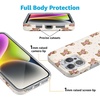 image:imageCasely iPhone 14 Plus Case  Final Rose  Red amp Pink Floral  Compatible with MagSafe  Classic Ultra Slim DesignCuddle Up  Teddy Bear