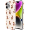 image:imageCasely iPhone 14 Plus Case  Final Rose  Red amp Pink Floral  Compatible with MagSafe  Classic Ultra Slim DesignCuddle Up  Teddy Bear