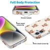 image:imageCasely iPhone 14 Plus Case  Final Rose  Red amp Pink Floral  Compatible with MagSafe  Classic Ultra Slim DesignCuddle Up  Teddy Bear