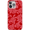 image:imageCasely iPhone 14 Plus Case  Final Rose  Red amp Pink Floral  Compatible with MagSafe  Classic Ultra Slim DesignFinal Rose  Red  Pink Floral