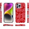 image:imageCasely iPhone 14 Plus Case  Final Rose  Red amp Pink Floral  Compatible with MagSafe  Classic Ultra Slim DesignFinal Rose  Red  Pink Floral