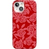 image:imageCasely iPhone 14 Plus Case  Final Rose  Red amp Pink Floral  Compatible with MagSafe  Classic Ultra Slim DesignFinal Rose  Red  Pink Floral