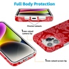 image:imageCasely iPhone 14 Plus Case  Final Rose  Red amp Pink Floral  Compatible with MagSafe  Classic Ultra Slim DesignFinal Rose  Red  Pink Floral