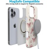 image:imageCasely iPhone 14 Plus Case  Final Rose  Red amp Pink Floral  Compatible with MagSafe  Classic Ultra Slim DesignHeart Flutters  Butterfly