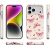 image:imageCasely iPhone 14 Plus Case  Final Rose  Red amp Pink Floral  Compatible with MagSafe  Classic Ultra Slim DesignHeart Flutters  Butterfly