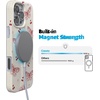 image:imageCasely iPhone 14 Plus Case  Final Rose  Red amp Pink Floral  Compatible with MagSafe  Classic Ultra Slim DesignHeart Flutters  Butterfly