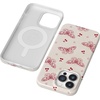 image:imageCasely iPhone 14 Plus Case  Final Rose  Red amp Pink Floral  Compatible with MagSafe  Classic Ultra Slim DesignHeart Flutters  Butterfly