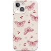 image:imageCasely iPhone 14 Plus Case  Final Rose  Red amp Pink Floral  Compatible with MagSafe  Classic Ultra Slim DesignHeart Flutters  Butterfly