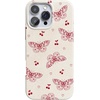 image:imageCasely iPhone 14 Plus Case  Final Rose  Red amp Pink Floral  Compatible with MagSafe  Classic Ultra Slim DesignHeart Flutters  Butterfly