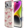 image:imageCasely iPhone 14 Plus Case  Final Rose  Red amp Pink Floral  Compatible with MagSafe  Classic Ultra Slim DesignHeart Flutters  Butterfly