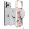 image:imageCasely iPhone 14 Plus Case  Final Rose  Red amp Pink Floral  Compatible with MagSafe  Classic Ultra Slim DesignHeart Flutters  Butterfly