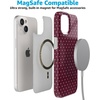 image:imageCasely iPhone 14 Plus Case  Final Rose  Red amp Pink Floral  Compatible with MagSafe  Classic Ultra Slim DesignHeart Noir  Tiny Hearts