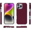 image:imageCasely iPhone 14 Plus Case  Final Rose  Red amp Pink Floral  Compatible with MagSafe  Classic Ultra Slim DesignHeart Noir  Tiny Hearts