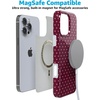 image:imageCasely iPhone 14 Plus Case  Final Rose  Red amp Pink Floral  Compatible with MagSafe  Classic Ultra Slim DesignHeart Noir  Tiny Hearts