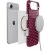image:imageCasely iPhone 14 Plus Case  Final Rose  Red amp Pink Floral  Compatible with MagSafe  Classic Ultra Slim DesignHeart Noir  Tiny Hearts