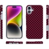 image:imageCasely iPhone 14 Plus Case  Final Rose  Red amp Pink Floral  Compatible with MagSafe  Classic Ultra Slim DesignHeart Noir  Tiny Hearts
