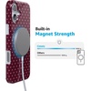 image:imageCasely iPhone 14 Plus Case  Final Rose  Red amp Pink Floral  Compatible with MagSafe  Classic Ultra Slim DesignHeart Noir  Tiny Hearts