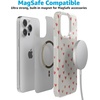 image:imageCasely iPhone 14 Plus Case  Final Rose  Red amp Pink Floral  Compatible with MagSafe  Classic Ultra Slim DesignLove Letters  Doodle Hearts