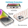 image:imageCasely iPhone 14 Plus Case  Final Rose  Red amp Pink Floral  Compatible with MagSafe  Classic Ultra Slim DesignLove Letters  Doodle Hearts