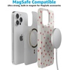 image:imageCasely iPhone 14 Plus Case  Final Rose  Red amp Pink Floral  Compatible with MagSafe  Classic Ultra Slim DesignLove Letters  Doodle Hearts