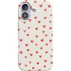 image:imageCasely iPhone 14 Plus Case  Final Rose  Red amp Pink Floral  Compatible with MagSafe  Classic Ultra Slim DesignLove Letters  Doodle Hearts