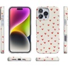 image:imageCasely iPhone 14 Plus Case  Final Rose  Red amp Pink Floral  Compatible with MagSafe  Classic Ultra Slim DesignLove Letters  Doodle Hearts